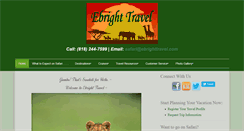 Desktop Screenshot of ebrighttravel.com